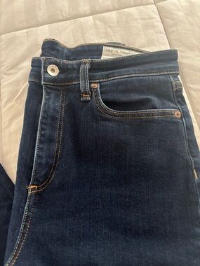 rag & bone MarineBlu Nina High Rise Skinny Jeans